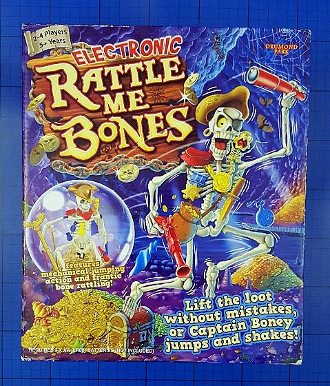 Toys & Games Games Electronic Rattle Me Bones Game Drumond Park Skeleto...