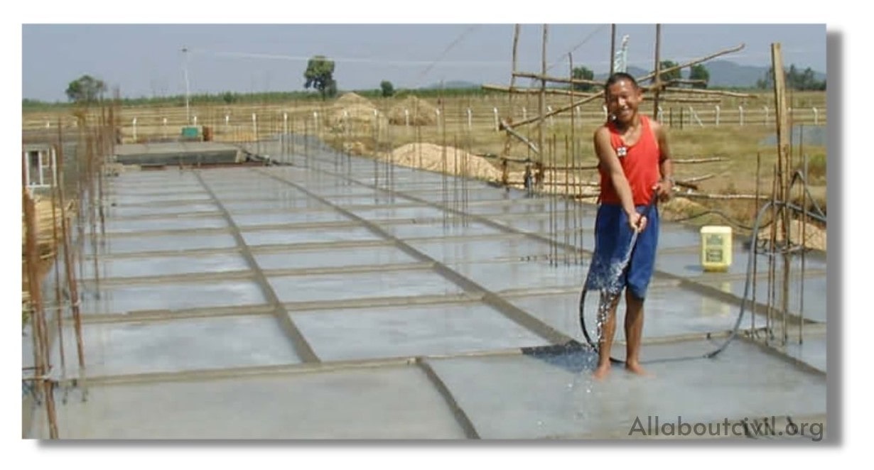 What is Curing? Types of curing methods for concrete Allaboutcivil