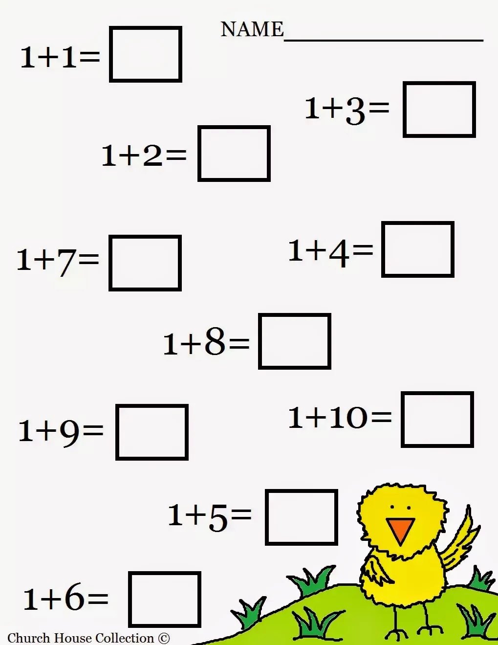 Kindergarten Math Addition Worksheets Free  1000 images about elementary math on pinterest 
