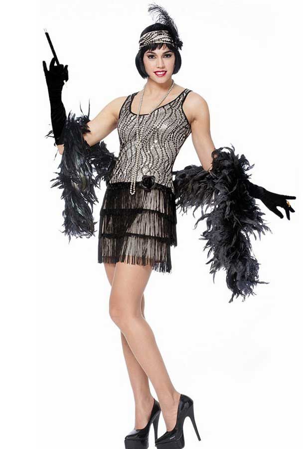 Como vestían las flappers en los años 20 Belleza Como vestían las flappers en los años 20 Belleza