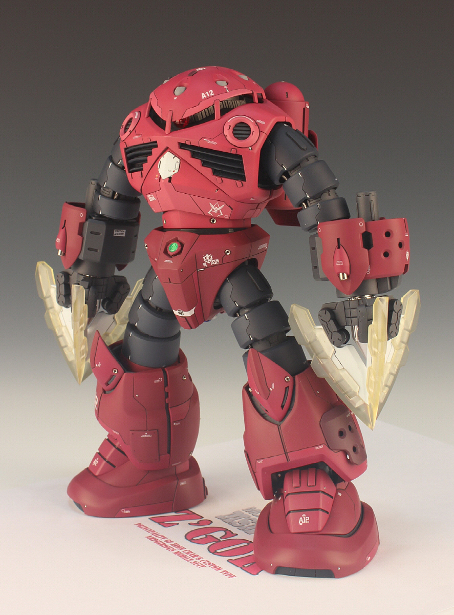Bandai Hobby MSM-07S Z'Gok (Char's Custom) Ver. A.N.I.M.E. – Action Figure Modellabile, Gundam, Set Con Accessori Ed Effetti - 2