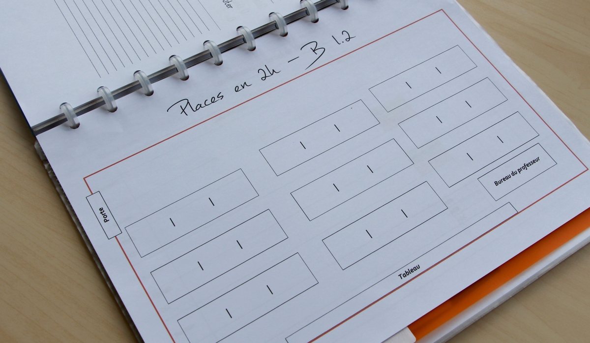 Zoom sur mon journal de bord de l'enseignant 2019-2020 ~ Petits