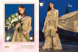 Shree Fab Sana Safinaz Lawn Collection Pakistani Suits