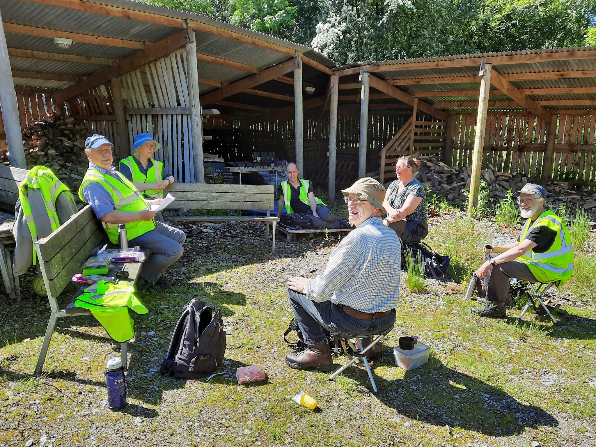 Manchester National Trust Volunteers (MNTV) activities Litter picking