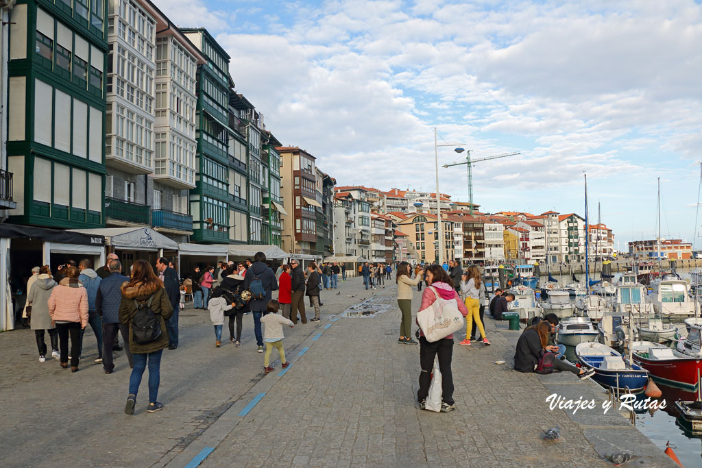 Paseo del puerto de Lekeitio