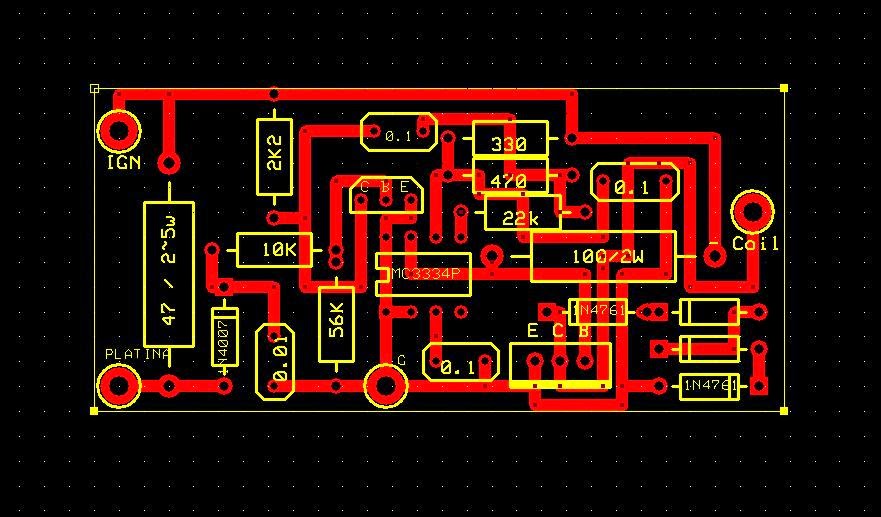 TCI ( Transistor Control Ignition ): TCI High energy Ignition MC3334P