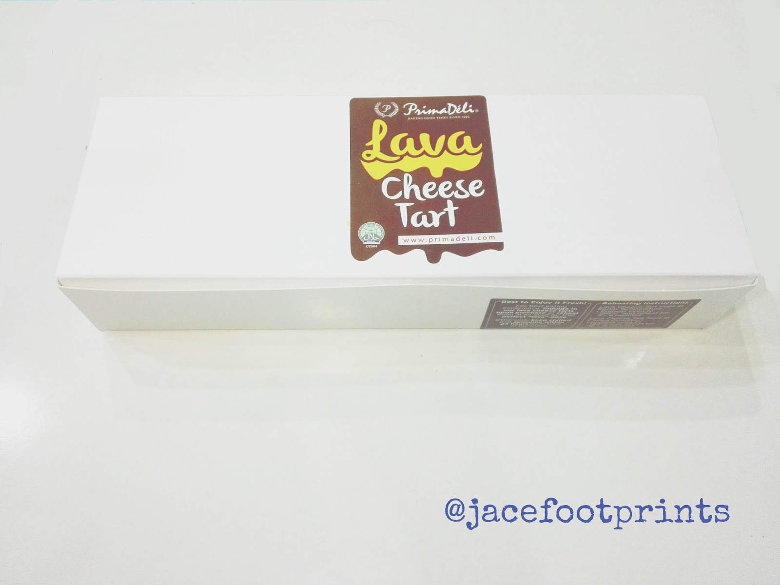 [Singapore] Prima Deli Salted Egg Yolk Lava Cheese Tart Just Another