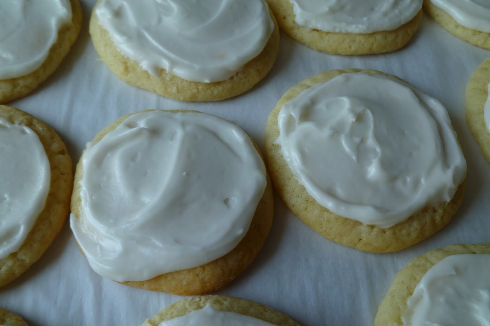 The Pastry Chef's Baking Frosted Lemon Cookies