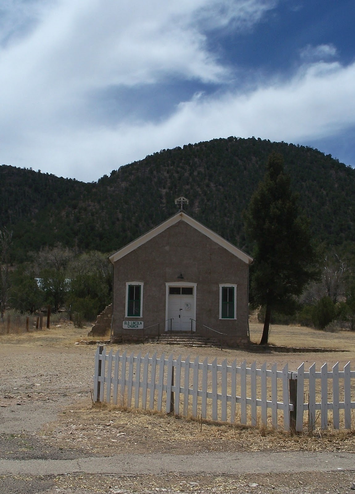The Road Historic Lincoln New Mexico