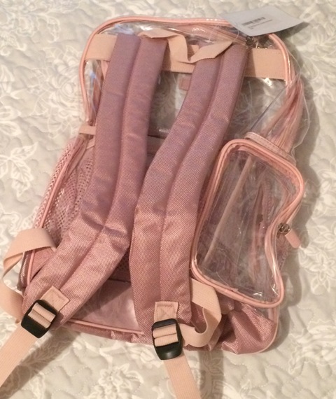 smarty clear backpack