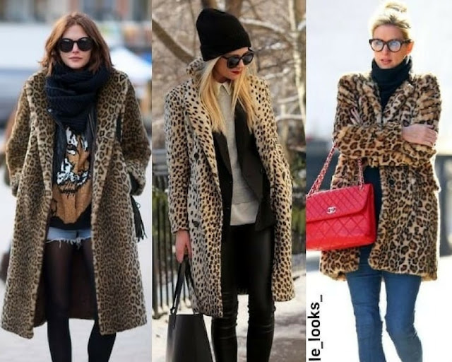 kabáty s leopardím vzorem