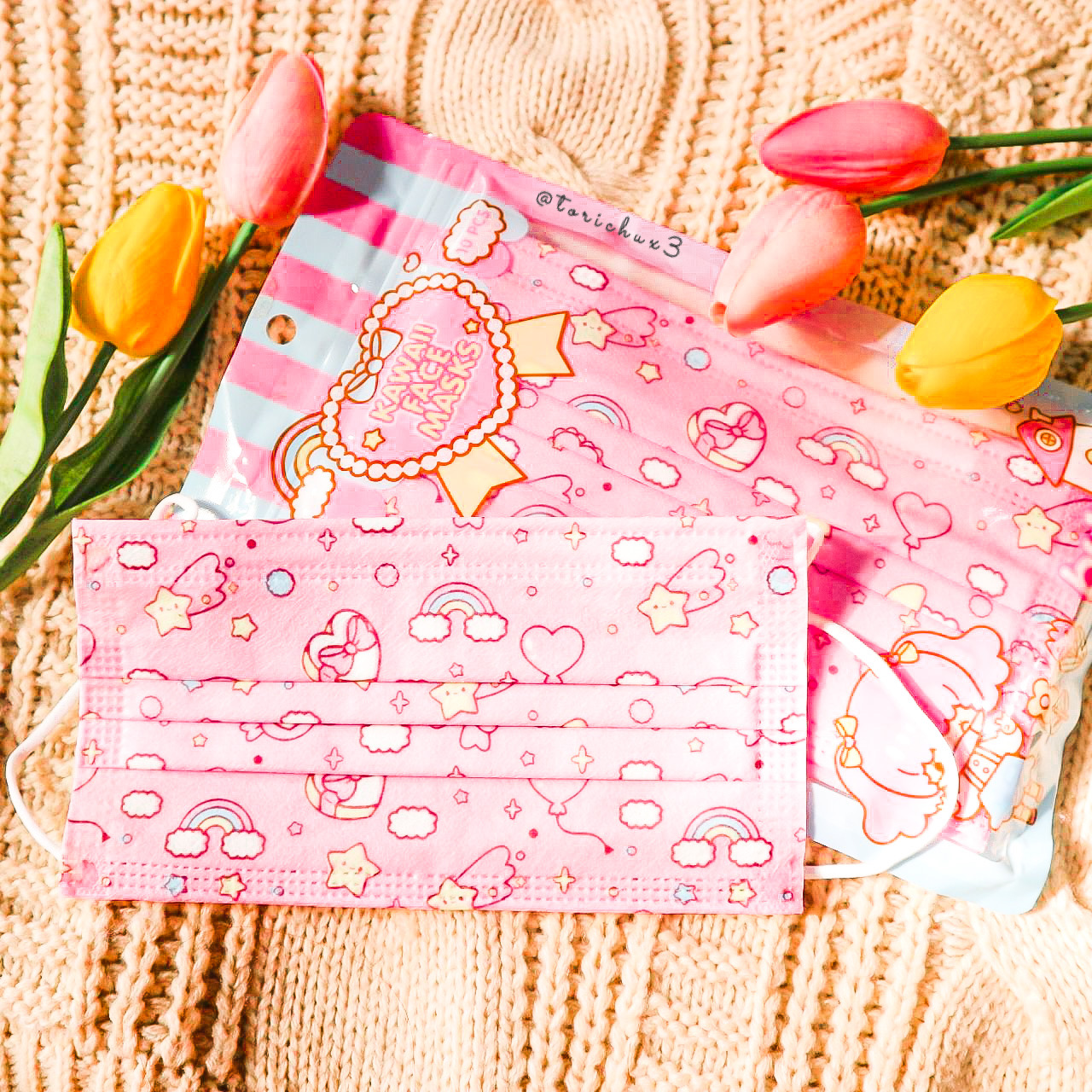 Tori Chu [ REVIEW ] BLIPPO CUTE KAWAII FACE MASK