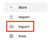 Cara Menukar Fail Google Sheets ke Excel