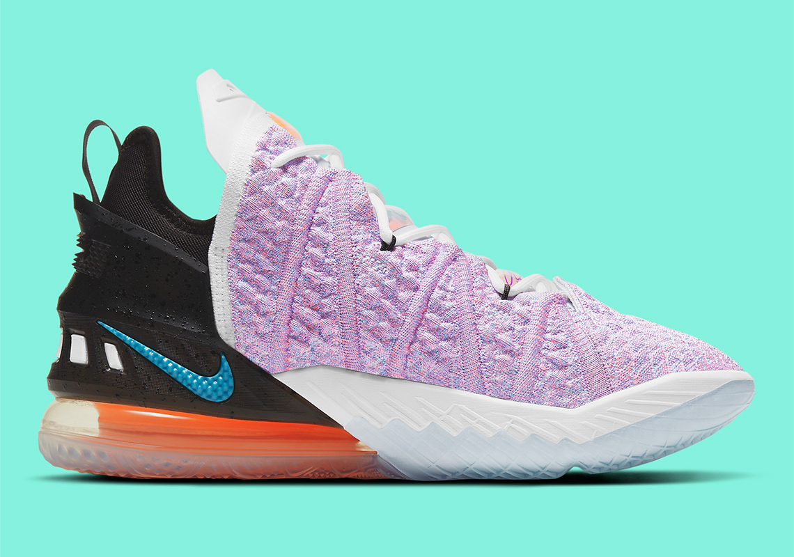 multicolor lebron 18