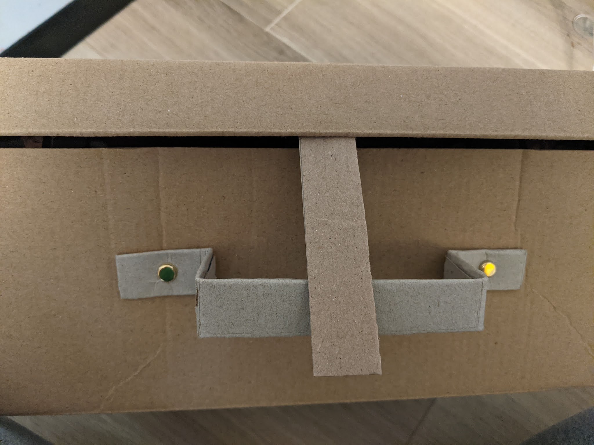 DIY Cardboard Shoebox Suitcase Cardboard Mom