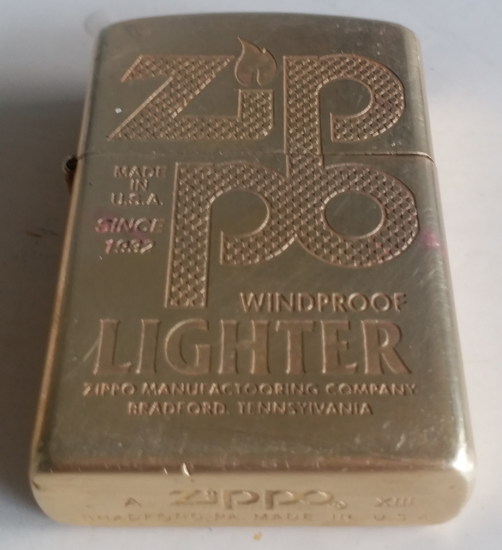 TOKO ANTIEK RETRO OLD VINTAGE KOREK API CLASSIC ZIPPO XIII U.S.A