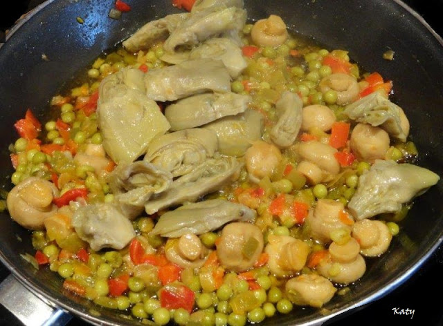 Filetes De Pollo A La Crema Con Verduras
