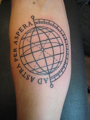 Globe Tattoo