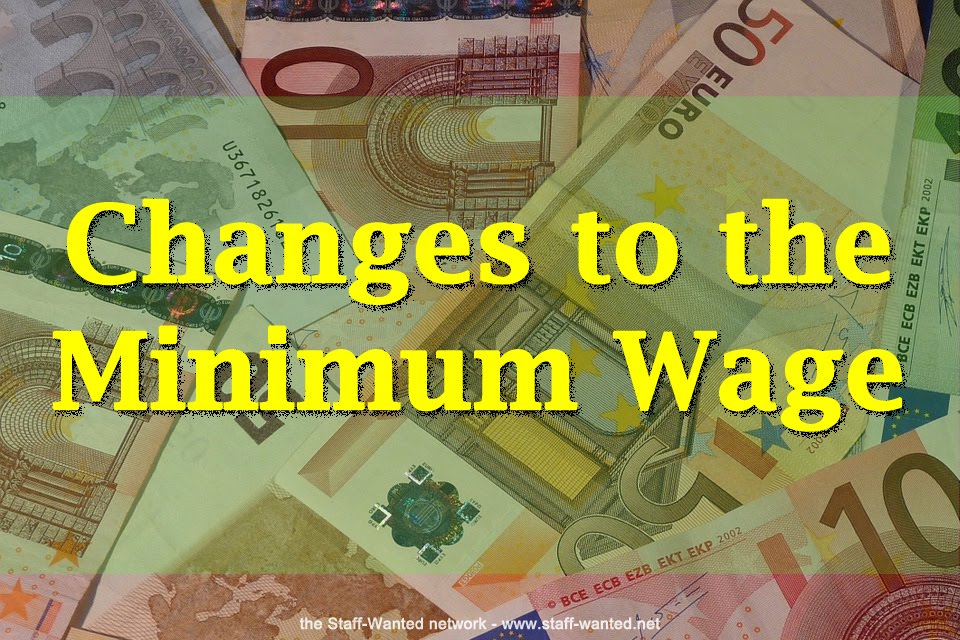 StaffWanted Minimum wage going up in February 2020