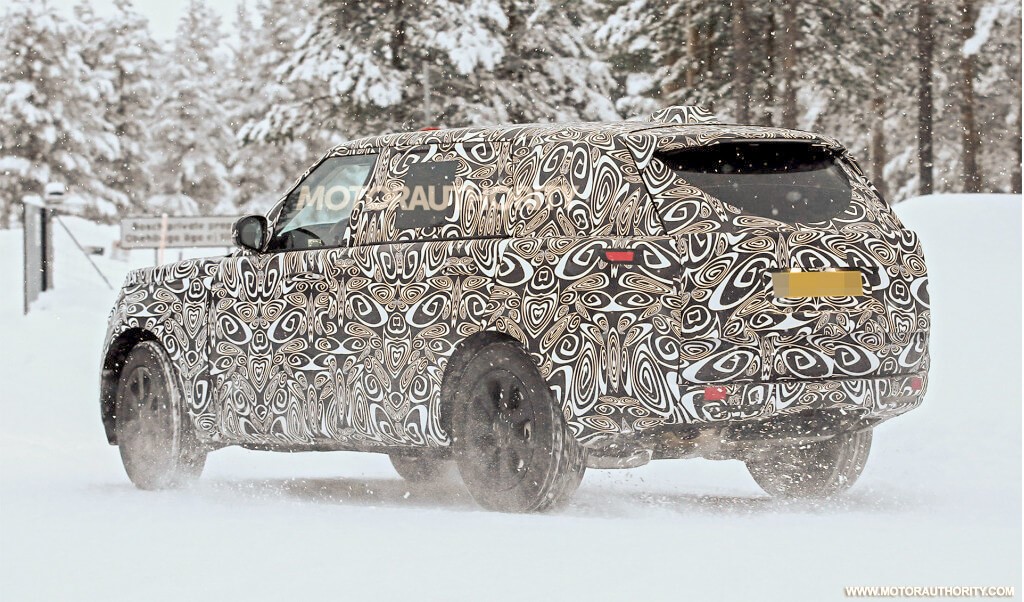The Next Gen Range Rover 2022 Spy Photo