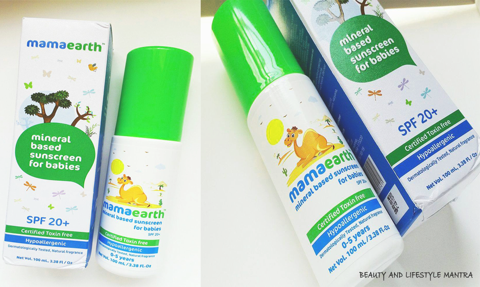 mamaearth sunscreen lotion for baby