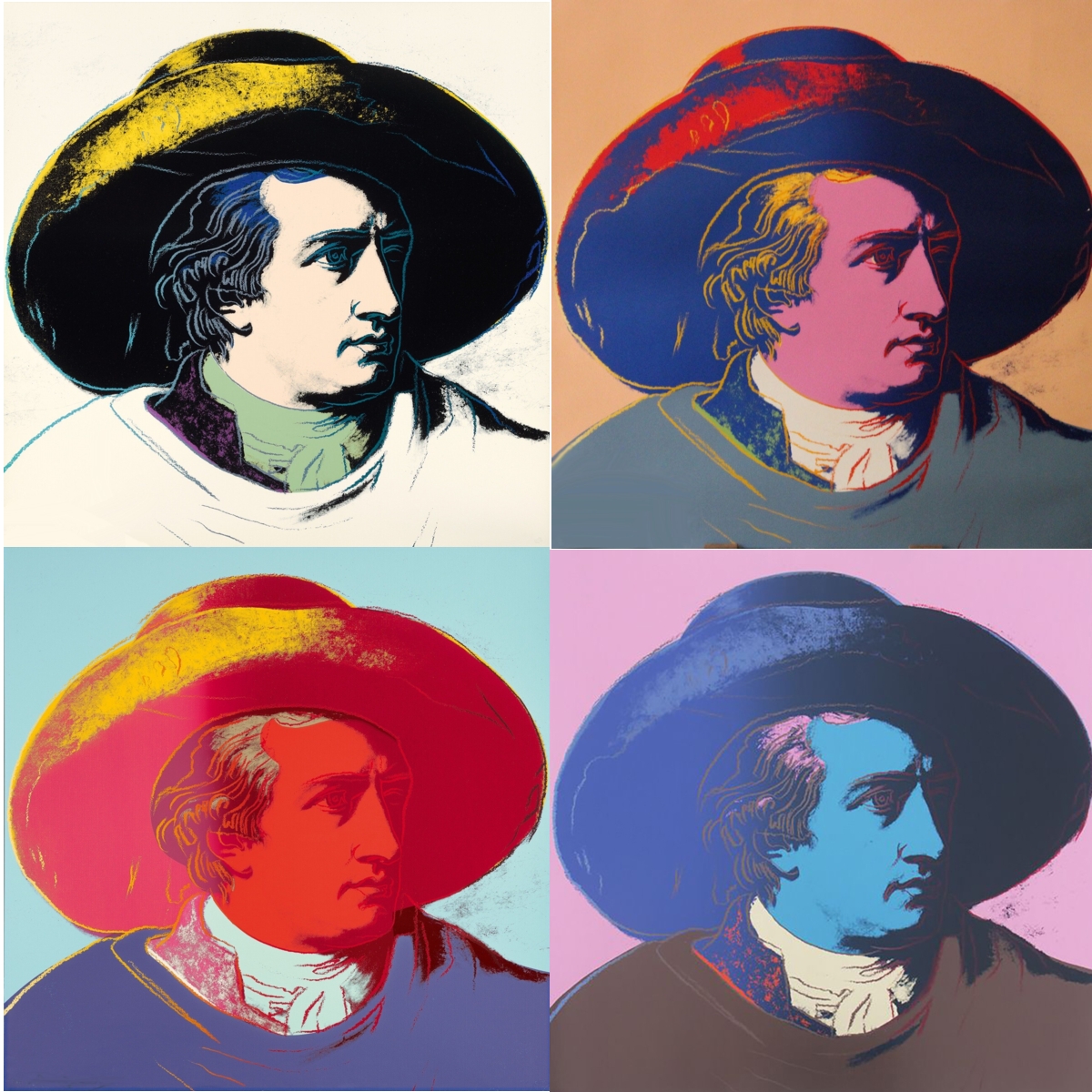 regn Anmelder Inspirere Andy Warhol | Goethe, 1982 | Tutt'Art@ | Pittura • Scultura • Poesia •  Musica