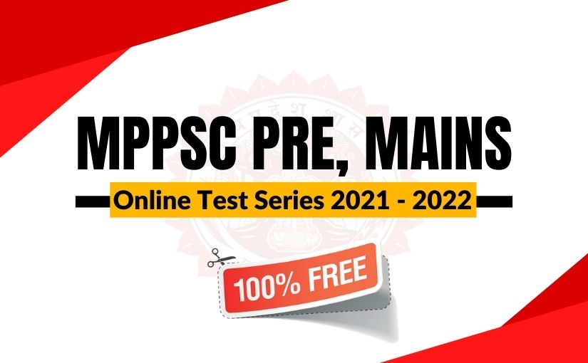 MPPSC Pre Test Series PDF 2021 IN Hindi & English Free Download