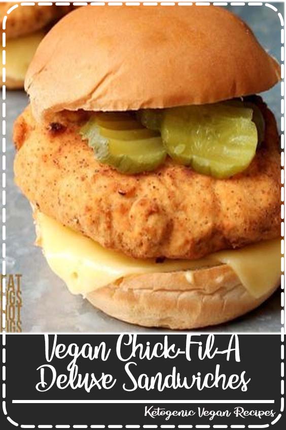 Vegan ChickFilA Deluxe Sandwiches Food Genevieve
