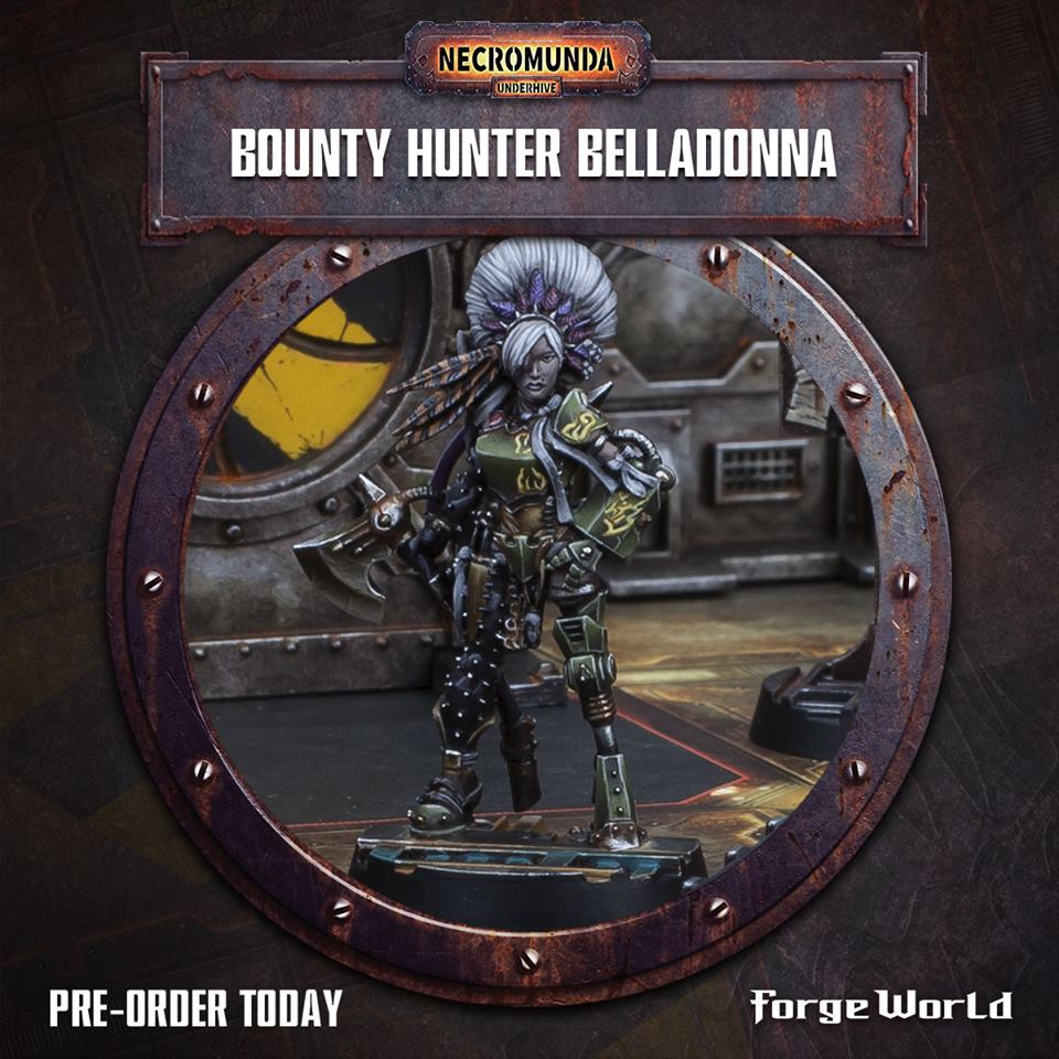 New Bounty Necromunda Bounty Hunters and Goliath Weapons with Rules
