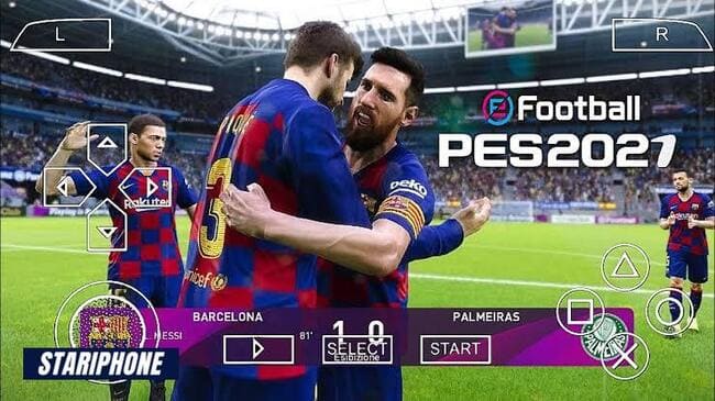 PES 2021 PPSSPP Camera PS5 ISO File Download Offline 600MB