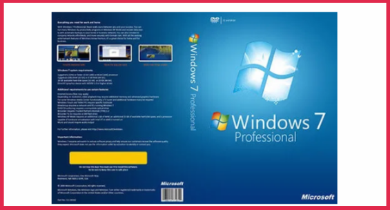 windows 7 professional iso image