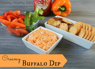 Creamy Buffalo Chicken Dip