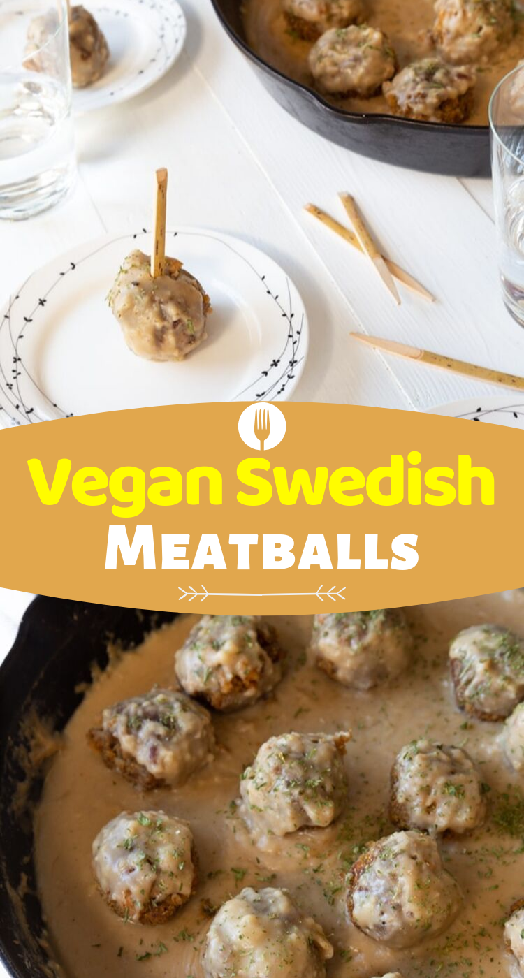 150 AUTHENTIC VEGAN SWEDISH MEATBALLS