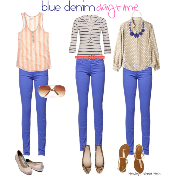 what color goes with dark blue shorts