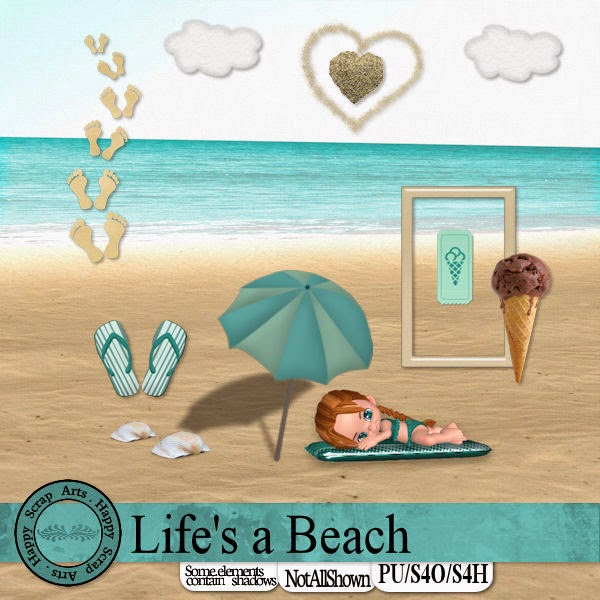 HSA Beach Life kit freebie