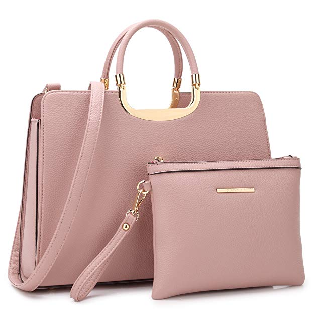 DASEIN Women's Handbags Purses Large Tote Shoulder Bag Top Handle ...