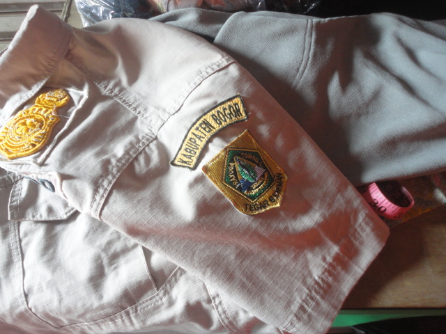desain seragam satpol PP kabupaten Bogor