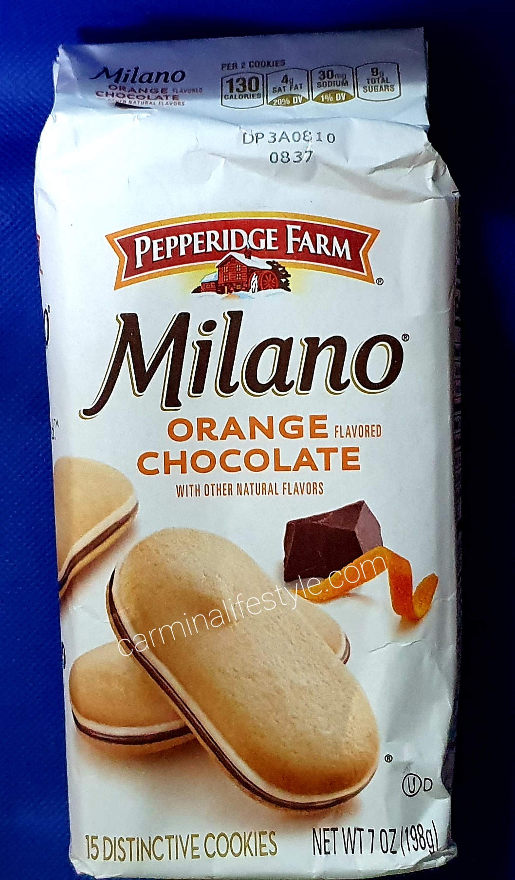 Pepperidge Farm Milano Orange Chocolate Cookies