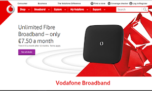 Vodafone Broadband extras include free switching and free router
