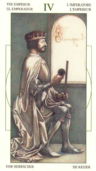 The Emperor - Da Vinci Tarot The Emperor - Da Vinci Tarot