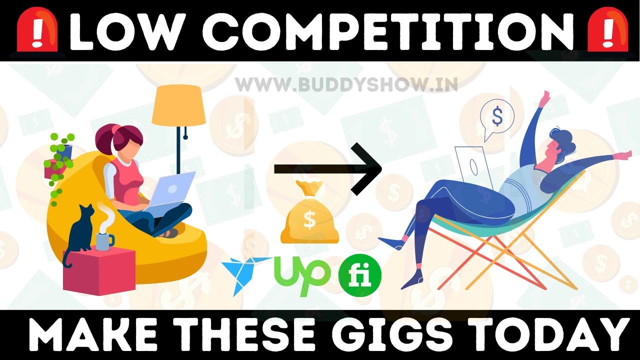 Low Competition Gigs on Fiverr for Students to Earn Money at Home