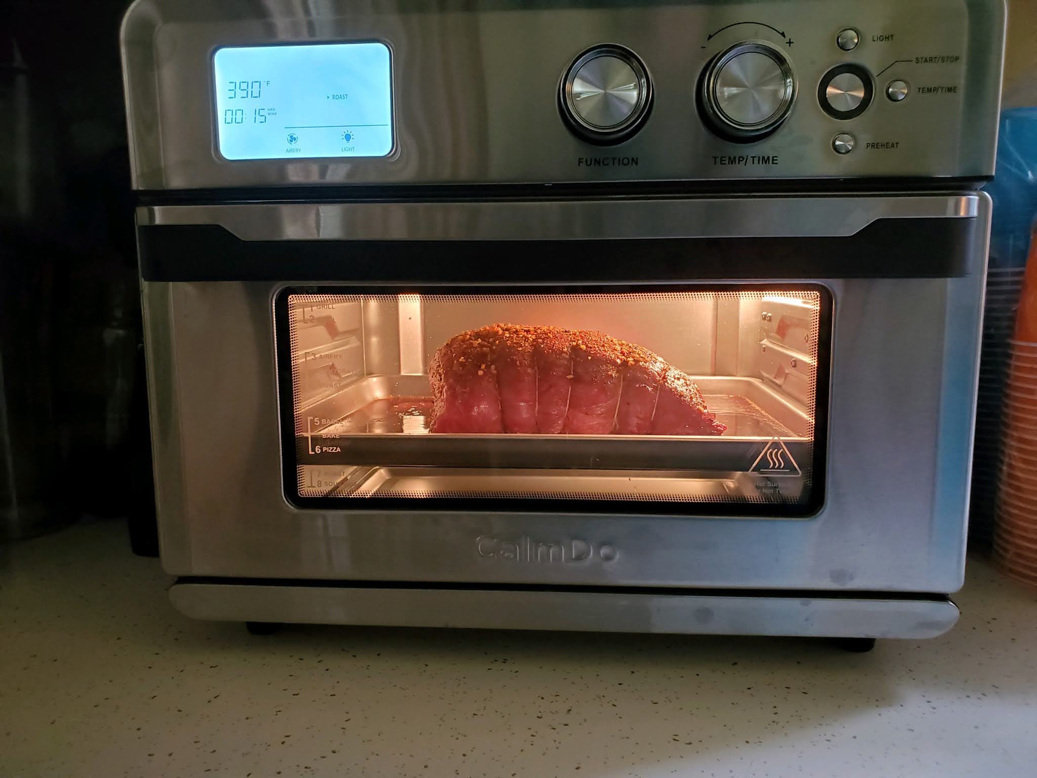 Donna's Reviews And Thoughts CalmDo Air Fryer Toaster Oven, 26.3 QT