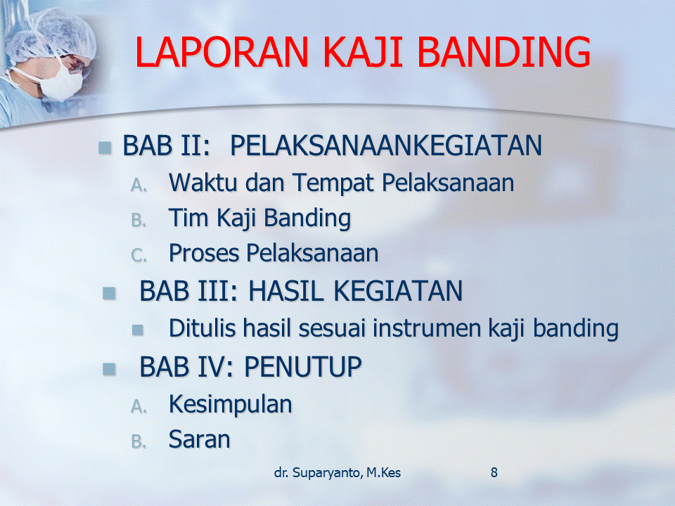 Dr Suparyanto M Kes Kaji Banding Pelaksanaan Kegiatan Ukm Puskesmas