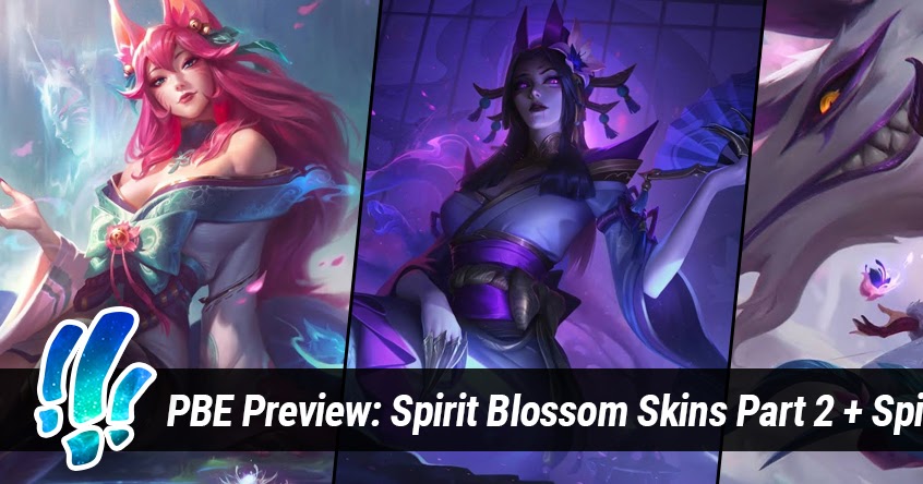 LoL: Ahri Spirit Blossom e novas skins são reveladas