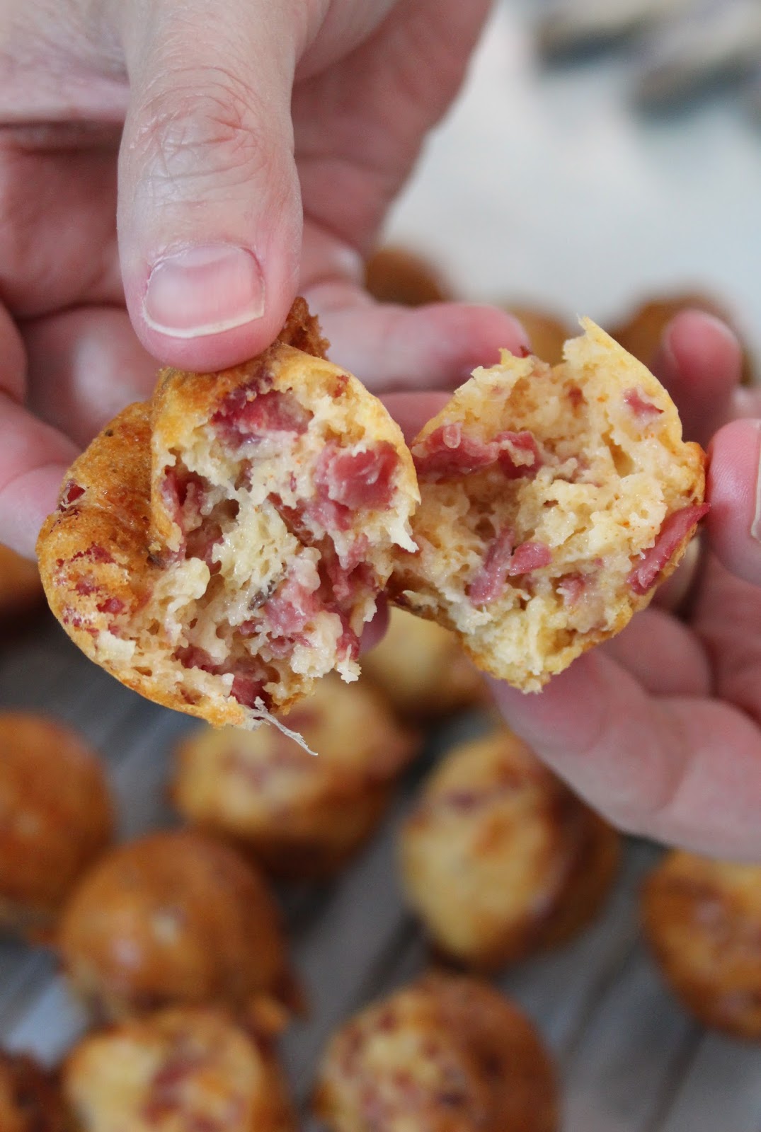 Jo and Sue Reuben Balls with Spicy Thousand Island Dipping Sauce