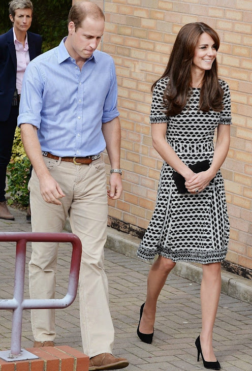 Kate Middleton and Prince William visited Harrow College for World Mental Health Day