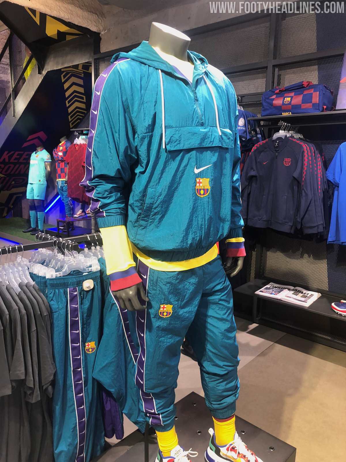 nike barca jacket