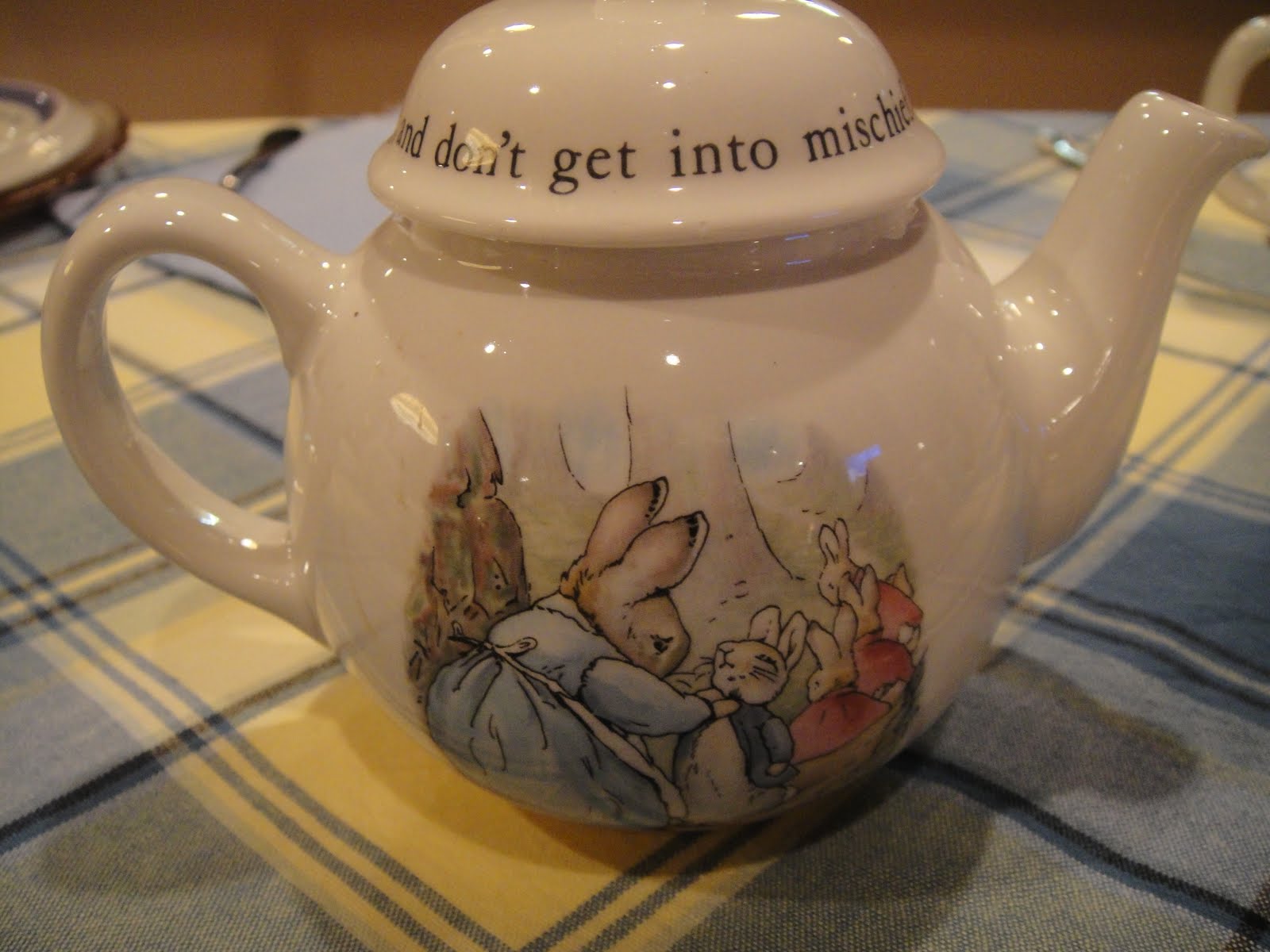 Whatsoever Is Lovely Peter Rabbit Tea Party