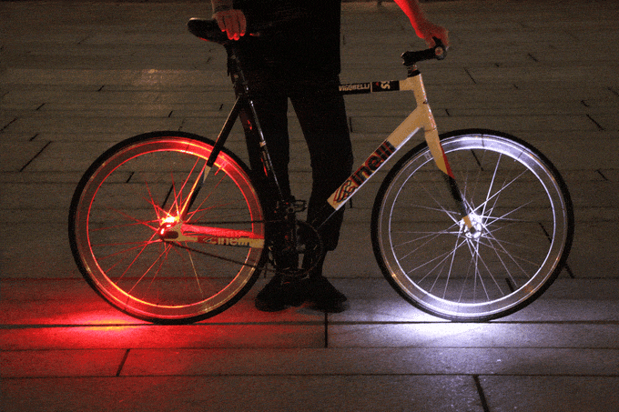 NEWS: Wheely lights illuminate your bike's wheels from within | The ...