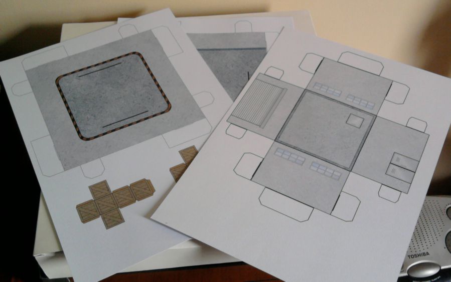 Fantalonia: Flat-folding modular terrain for 15mm